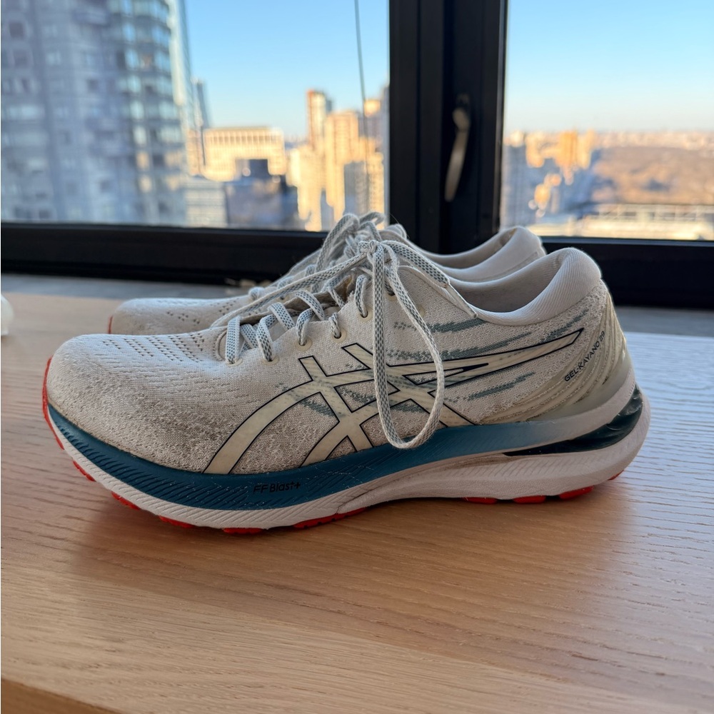 ASICS Gel Kayano 29 White Deep Ocean